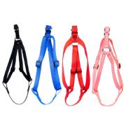 Миазоо - Нагръдник за кучета  от изкуствена лента, 25 мм - черен, регулиране от 55 до 75 см. 2